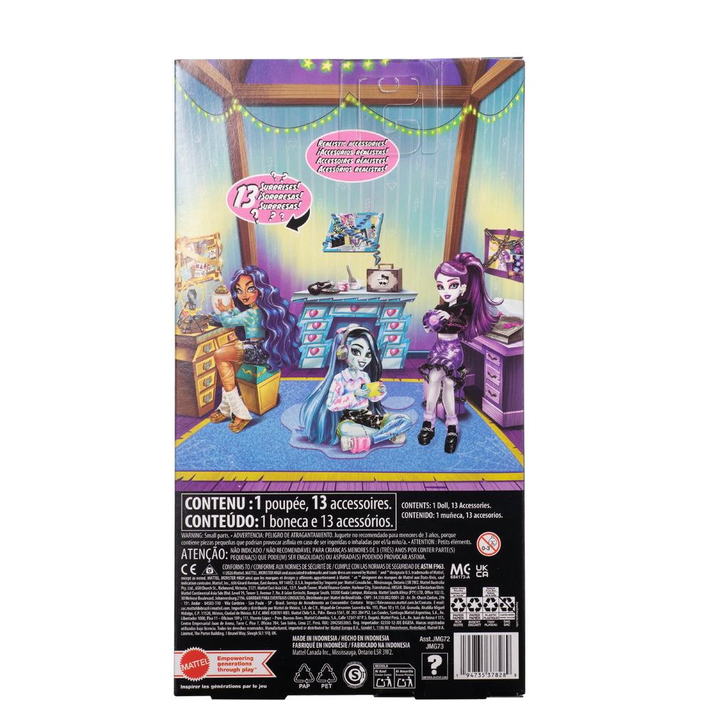 Кукла модельная Monster High Self-Scare Secrets Cleo JMG73 JMG73 - фото 8