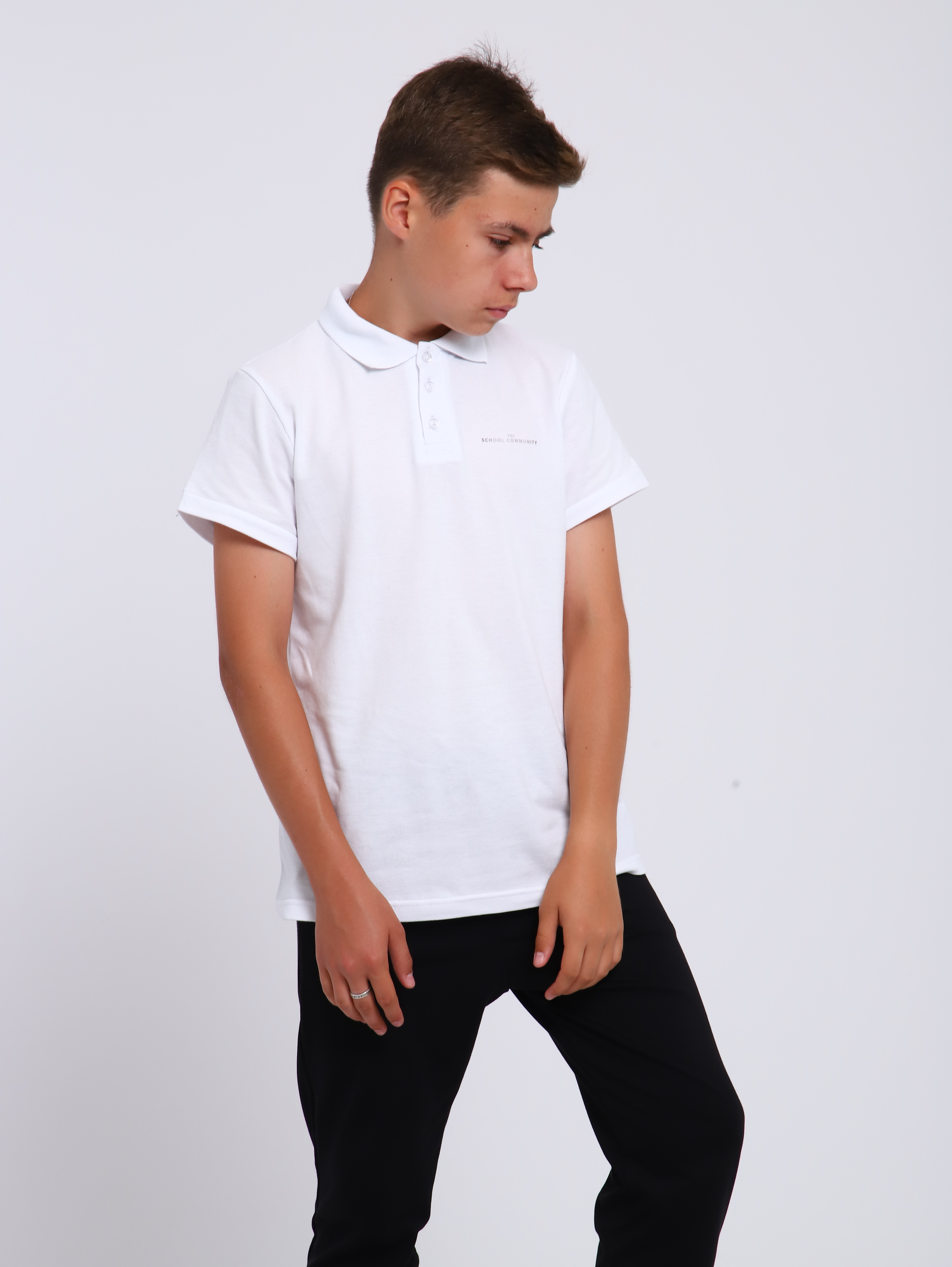 Поло ЛАДОШКИ Рубашка Михаил белый - фото 1