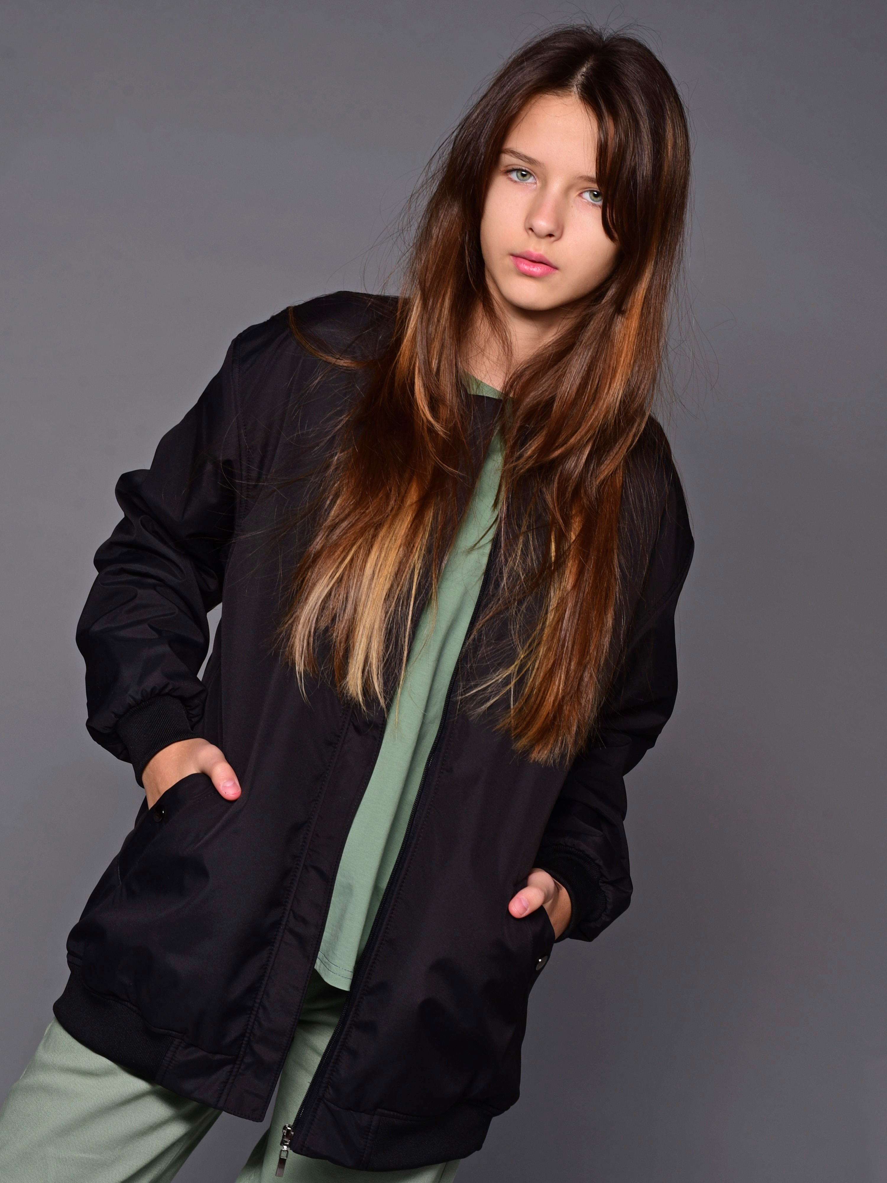 Бомбер Аврора 1043-Д/черный - фото 3