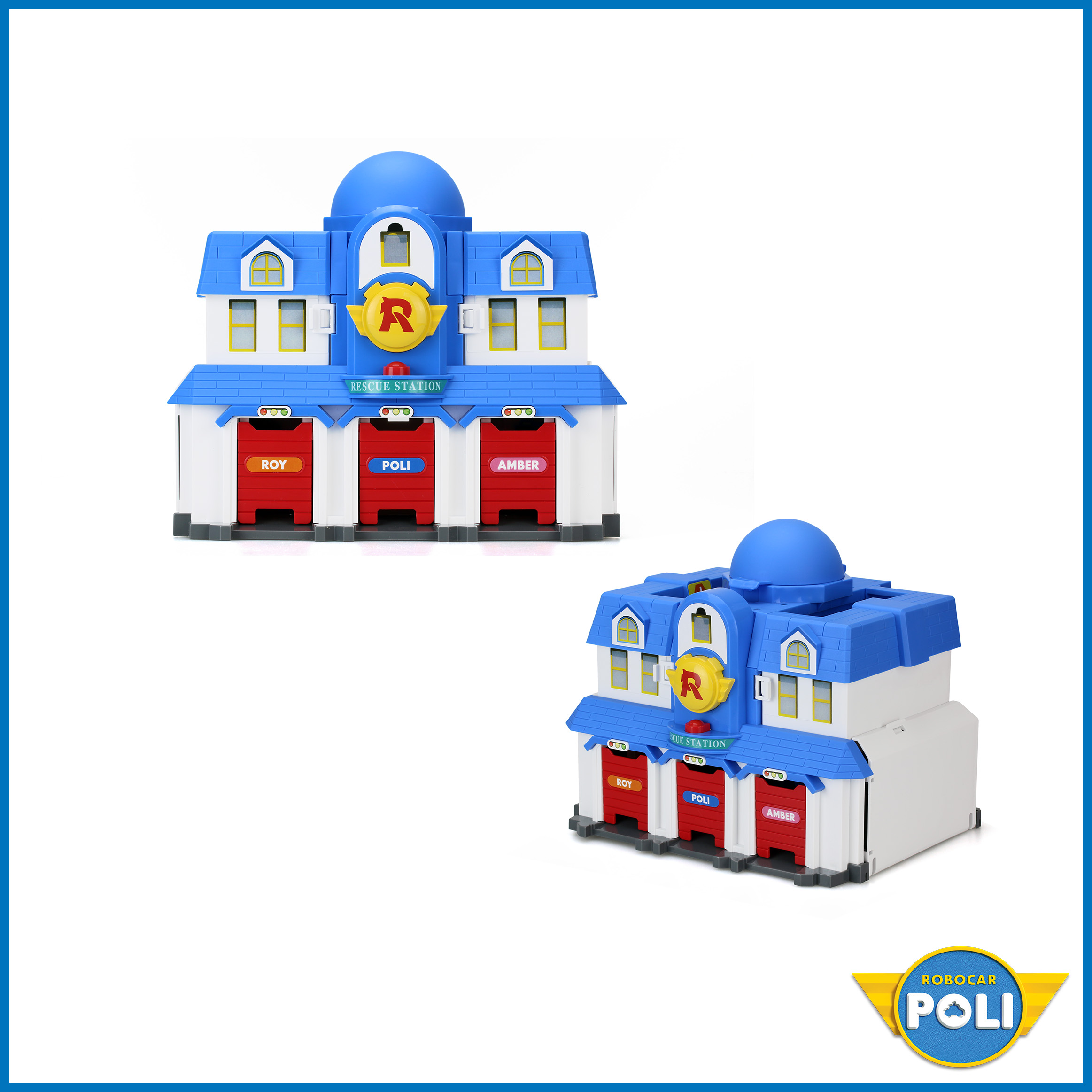 Игровой набор РОБОКАР ПОЛИ Поли штаб-квартира - фото 6