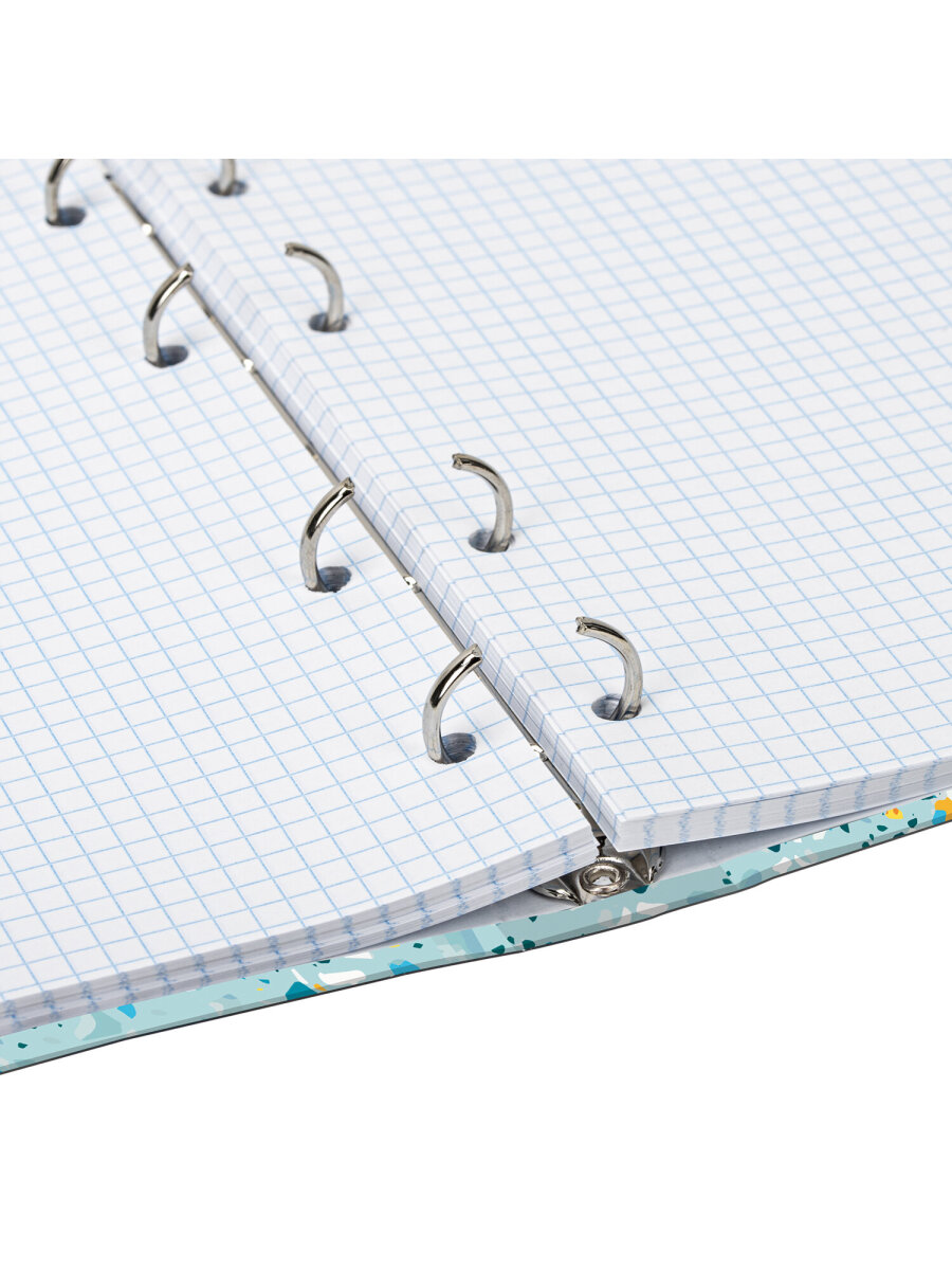 Тетрадь со сменным блоком Brauberg клетка 120 лист. - фото 9