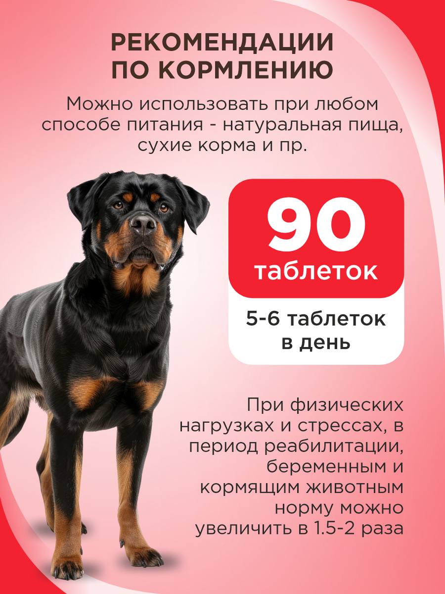 Полезное лакомство для собак GOODR DOG со вкусом альпийской говядины 90 таблеток - фото 7