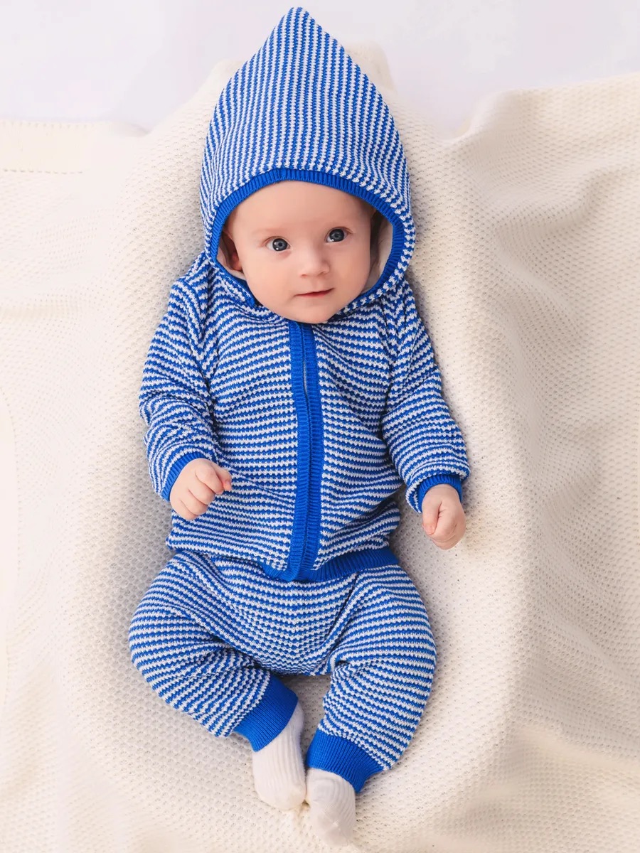 Комплект Linas baby 4285-11-Василек-белый - фото 4