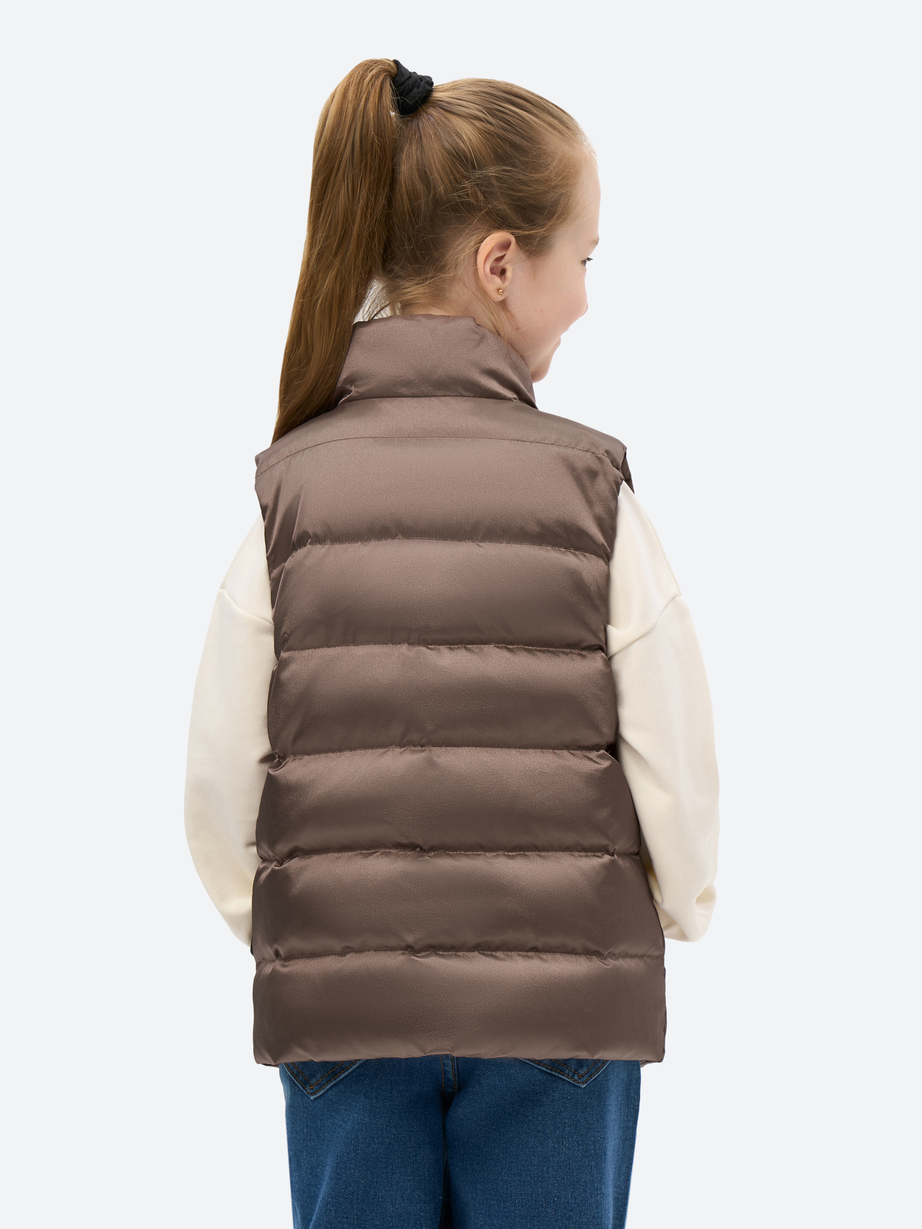 Жилет Arctiline Майри 800 D-25 Тёмная бронза - фото 4