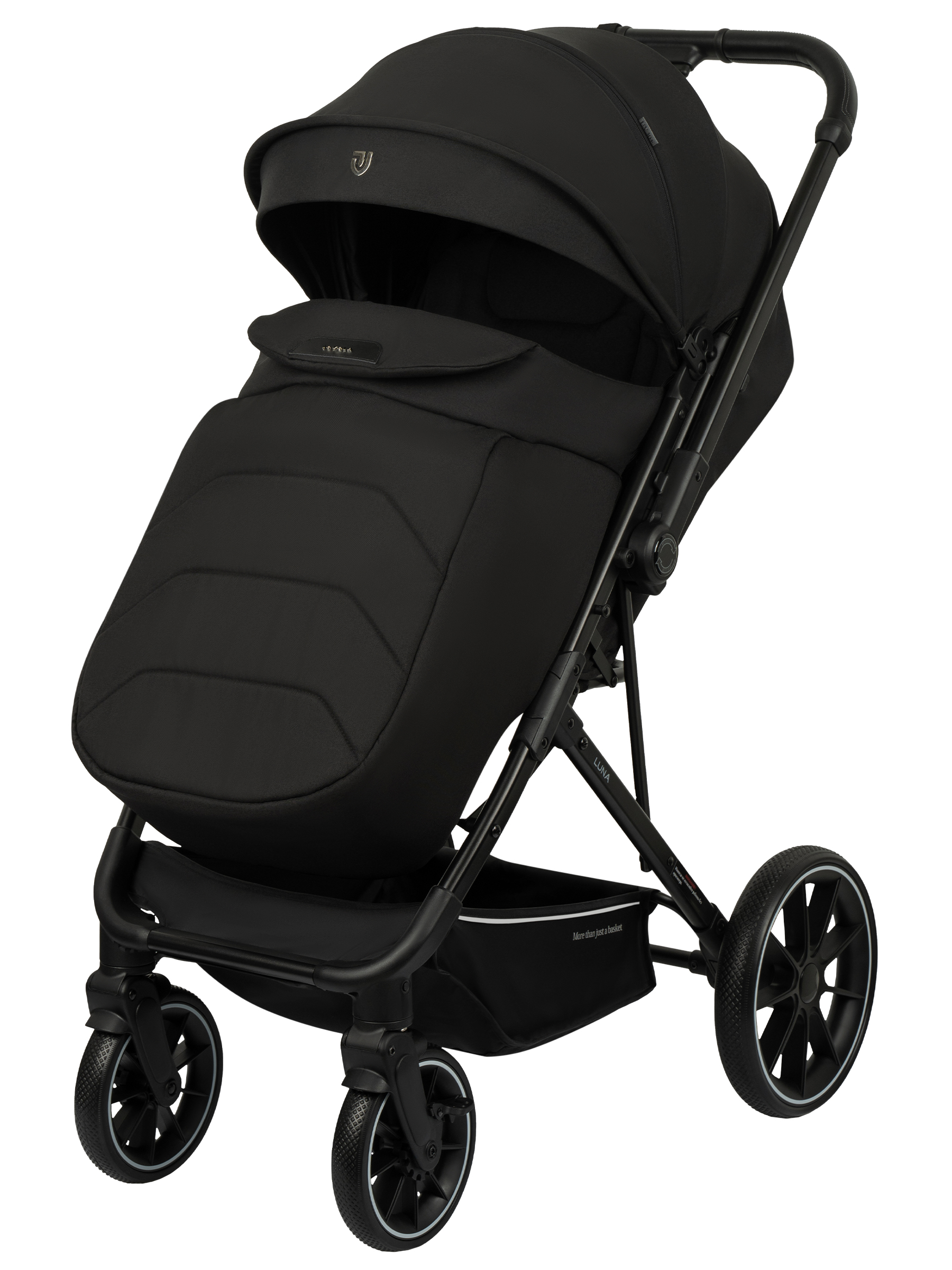 Коляска прогулочная JOVOLA LUNA черный - фото 2