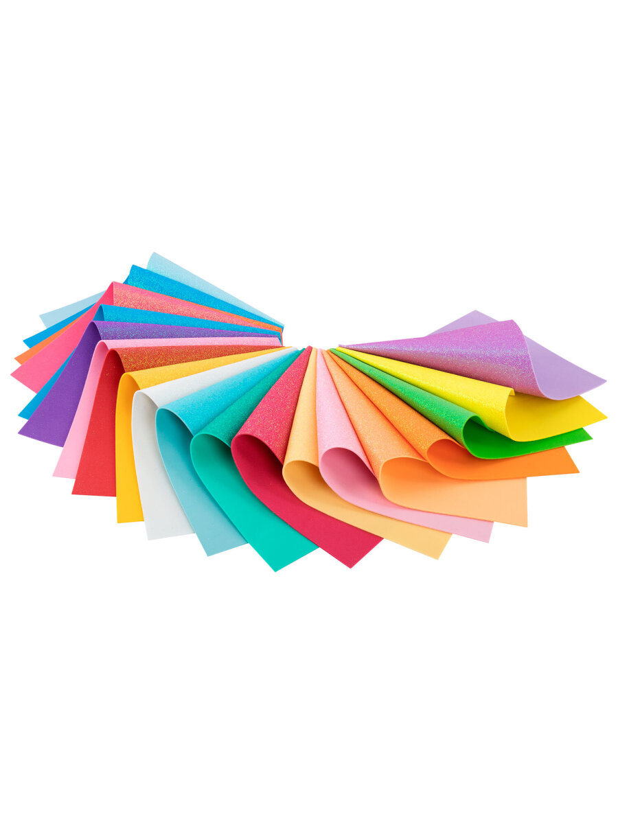 Набор для творчества Остров Сокровищ аппликация Пастельные цвета с блестками - фото 13