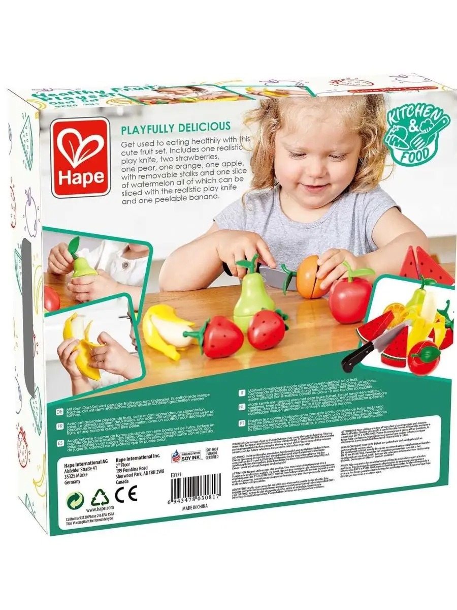 Игровой набор Hape продукты - фото 10