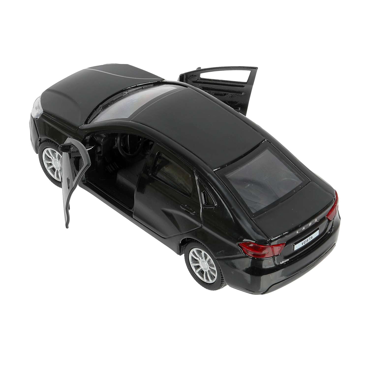 Автомобиль Технопарк LADA Lada Vesta черный 392065 - фото 9