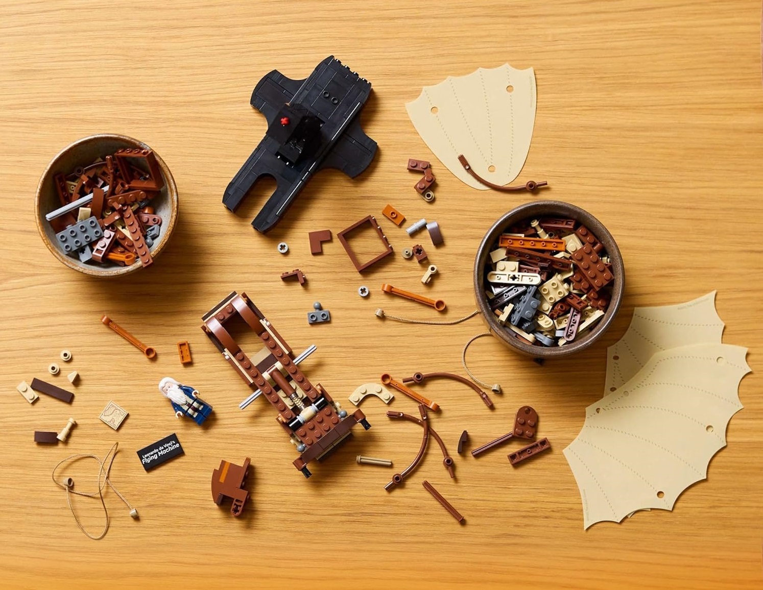 Конструктор LEGO Icons Летательный аппарат да Винчи блочный - фото 3