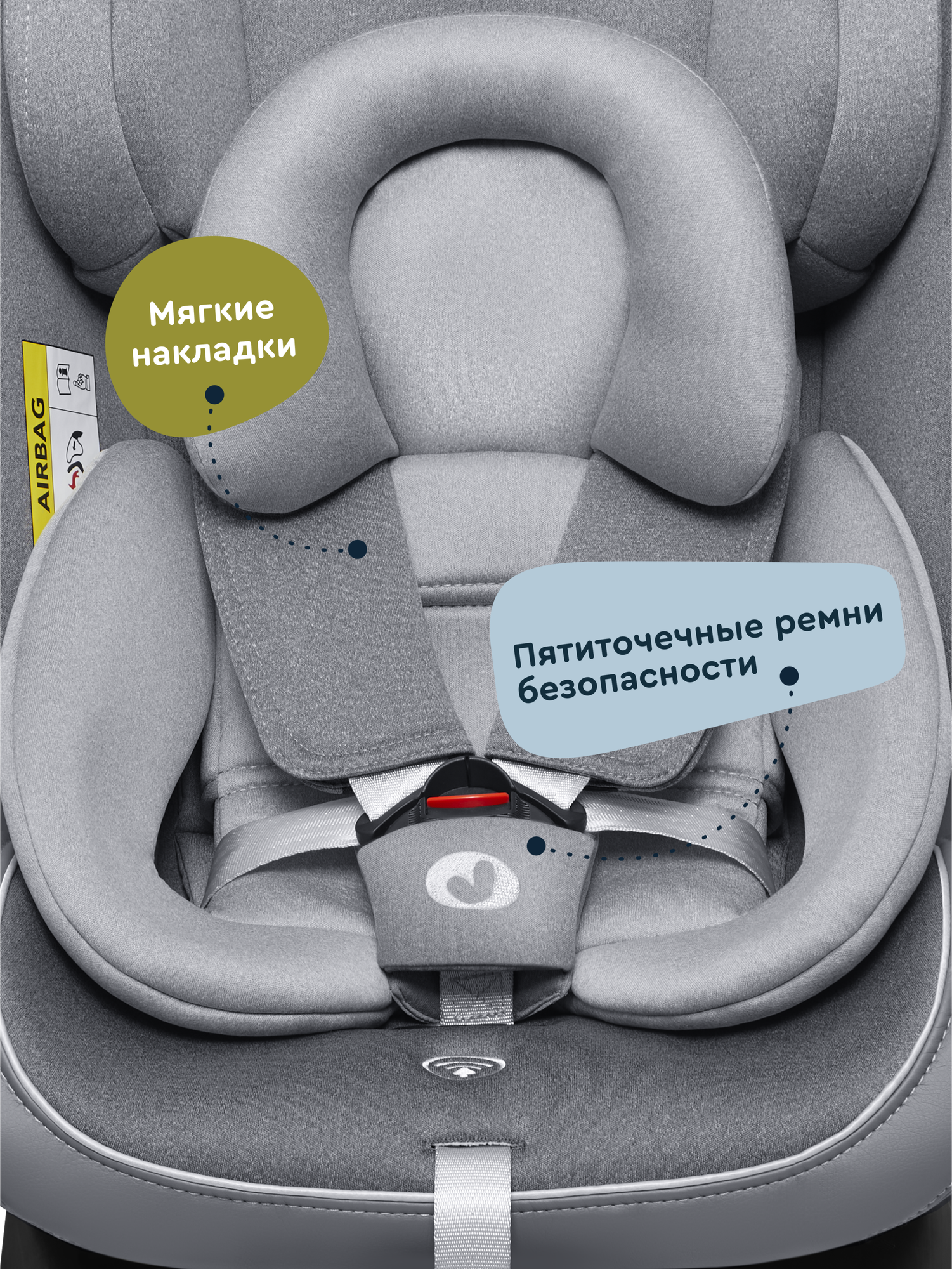 Автокресло Junion Odri Isofix 0+/1/2/3 (0-36 кг) - фото 14