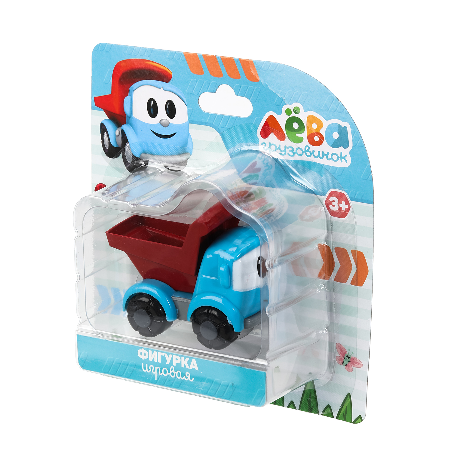 Игрушка Играем вместе каталка Грузовичок Лева - фото 3