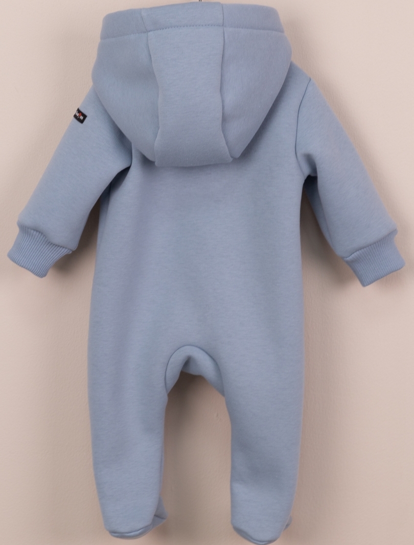 Комбинезон Baby boom К402/2-Ф Серо-голубой - фото 5