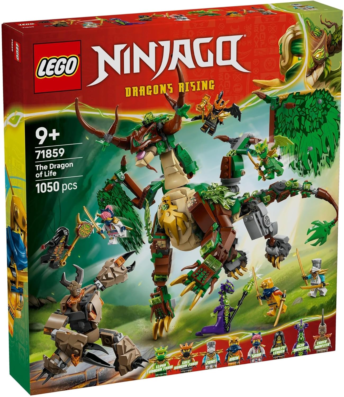 Конструктор LEGO NINJAGO Дракон Жизни 1050 дет. - фото 2