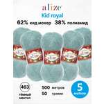 Пряжа мохеровая Alize 50г 500м 5шт