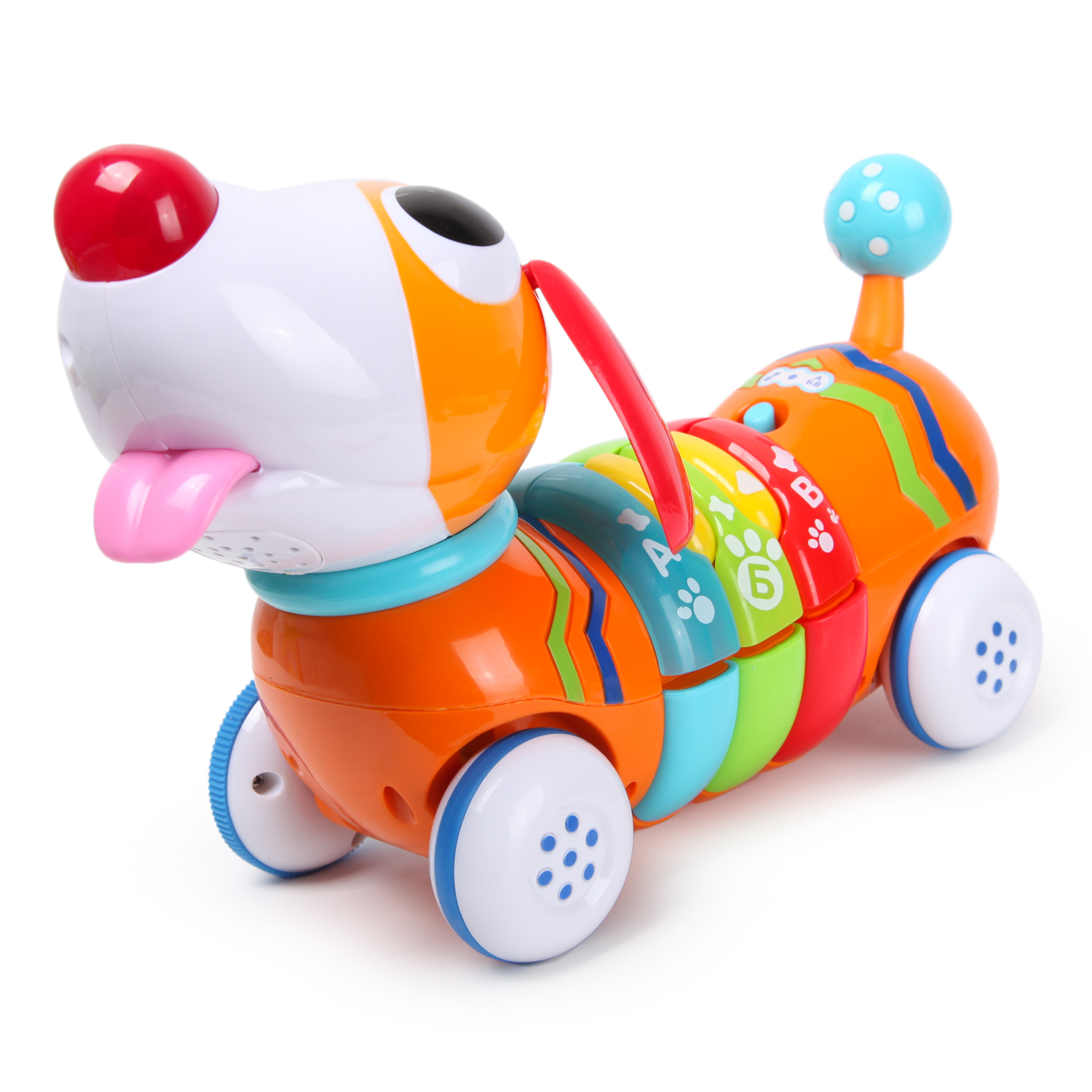 Игрушка BabyGo Радужный щенок - фото 8