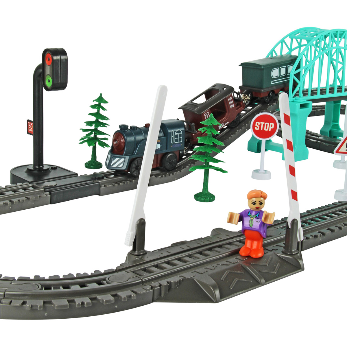 Набор железнодорожный Veld Co 119 см 135616 - фото 13