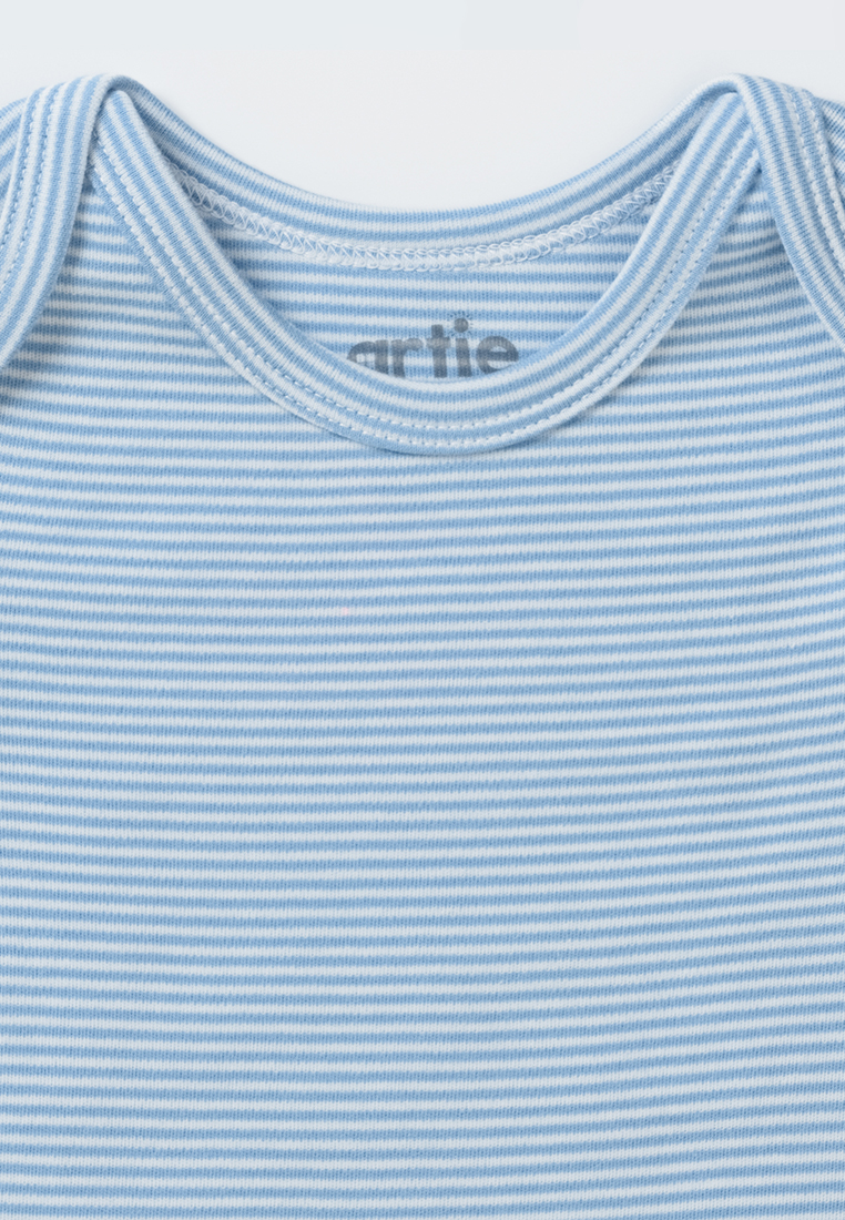 Боди 2 шт artie S25B19BD2-1484M/Белый-синий - фото 3