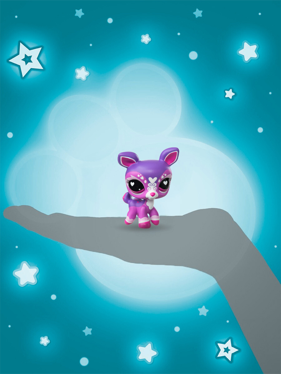 Игровой набор Littlest Pet Shop фигурка с аксессуарами Олень - фото 3