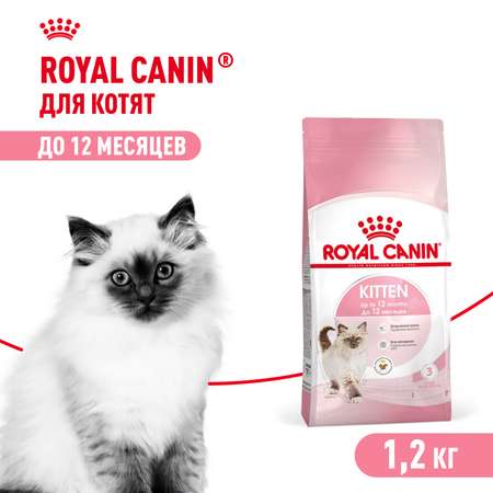 Корм сухой для котят ROYAL CANIN Kitten 1.2кг