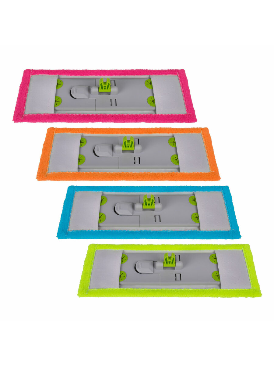 Сменная насадка Лайма для швабры плоская из микрофибры 40см - фото 14