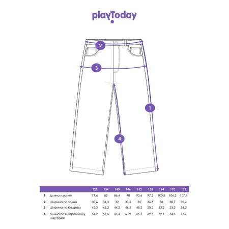 Джинсы PlayToday