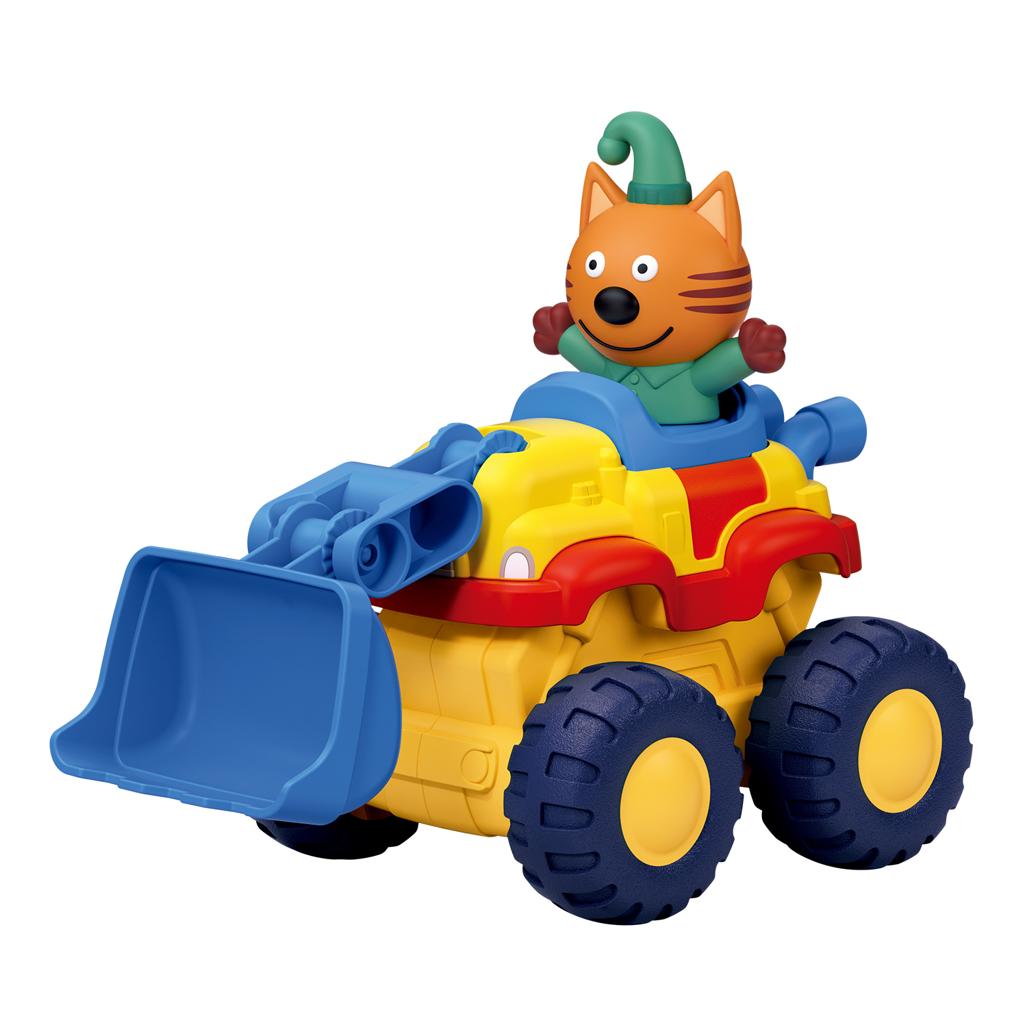 Конструктор SLUBAN Компот на экскаваторе 14 дет. - фото 3