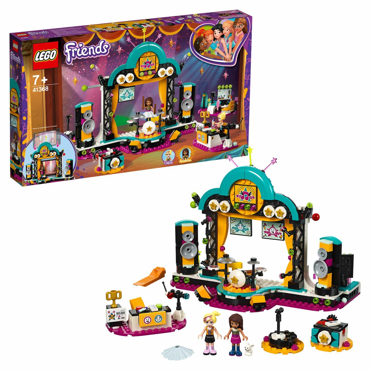 Конструктор LEGO Friends Шоу талантов 492 дет. - фото 1