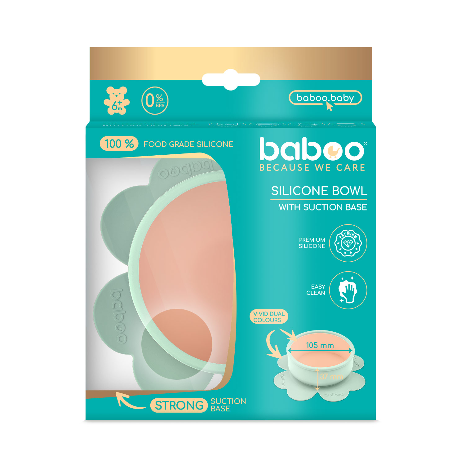 Тарелка BABOO 230 мл 1 предм. - фото 7