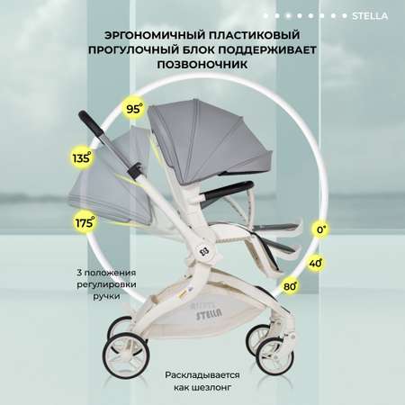 Коляска прогулочная Farfello Stella