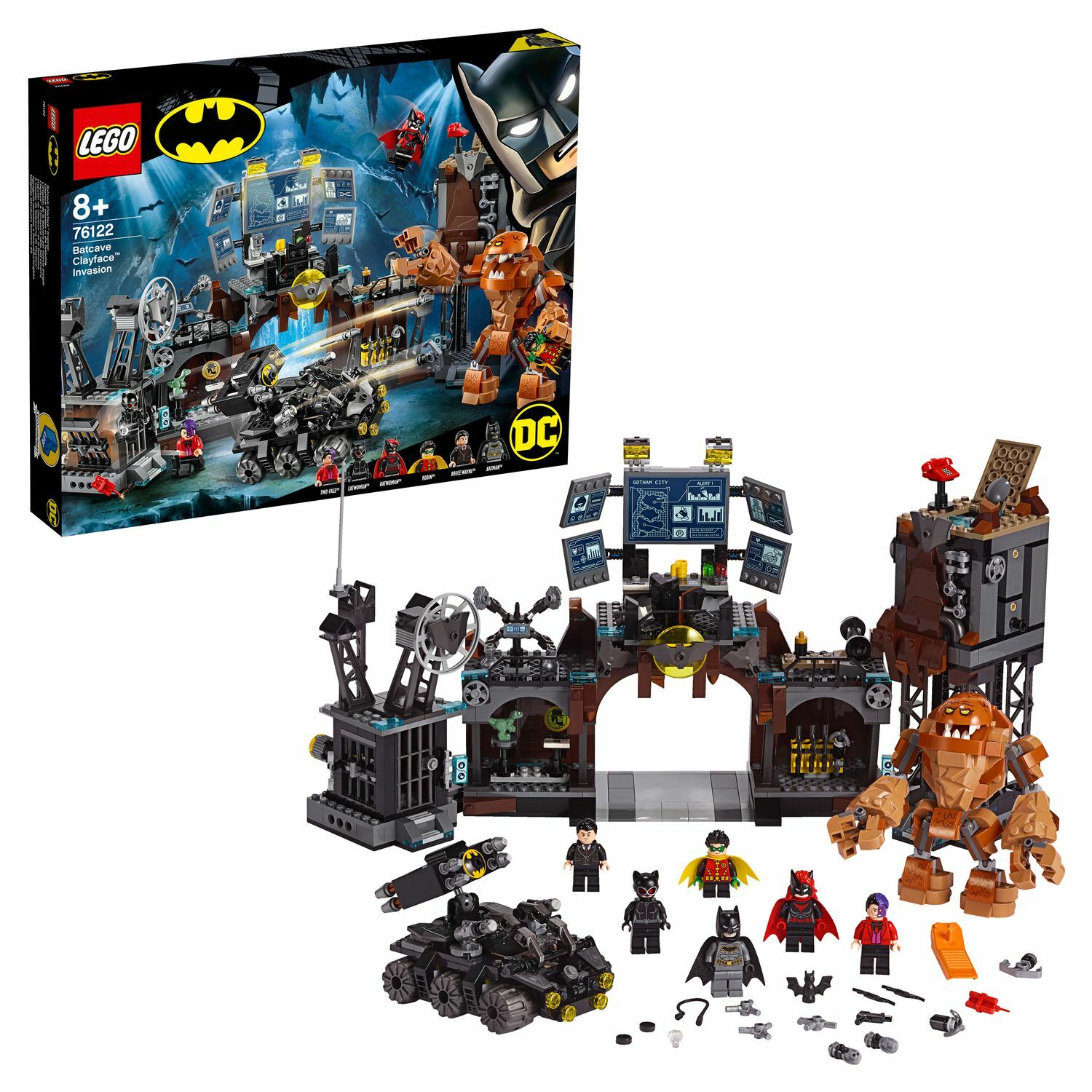 Конструктор LEGO DC Super Heroes Вторжение Глиноликого - фото 1