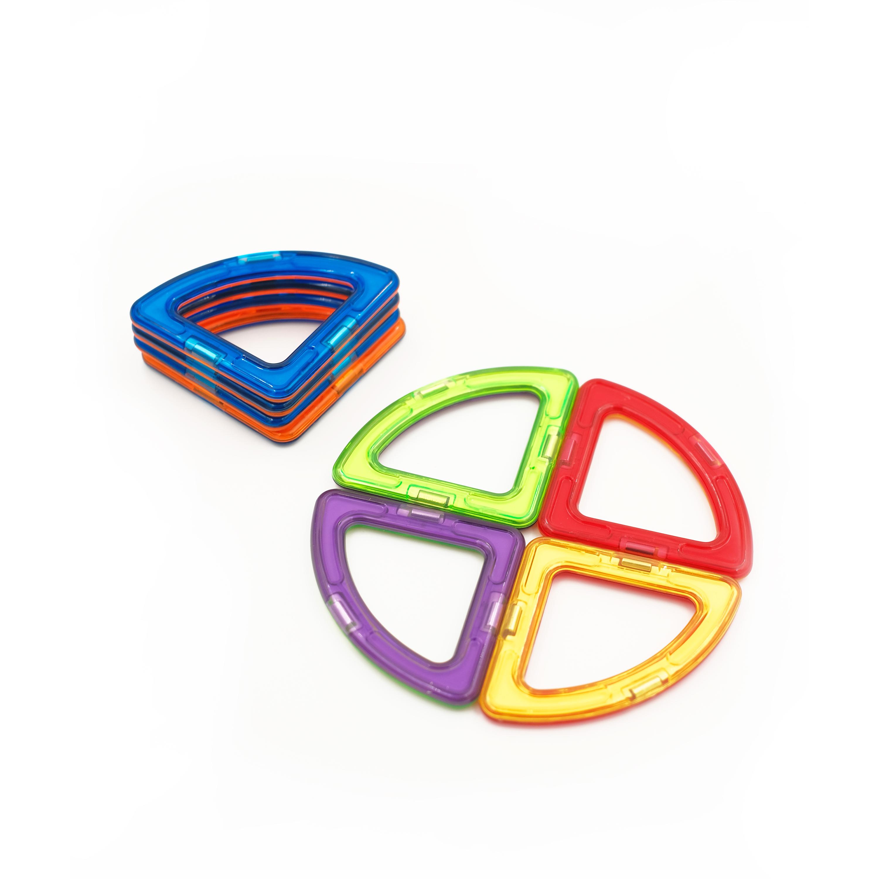 Конструктор МАГНИКОН Секторы магнитный 8 дет. - фото 5