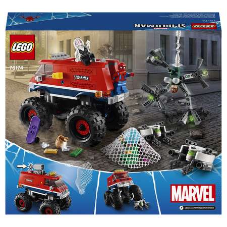 Конструктор LEGO Marvel Super Heroes Человека-Паук против Мистерио блочный