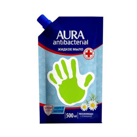Мыло жидкое AURA Antibacterial 500 мл