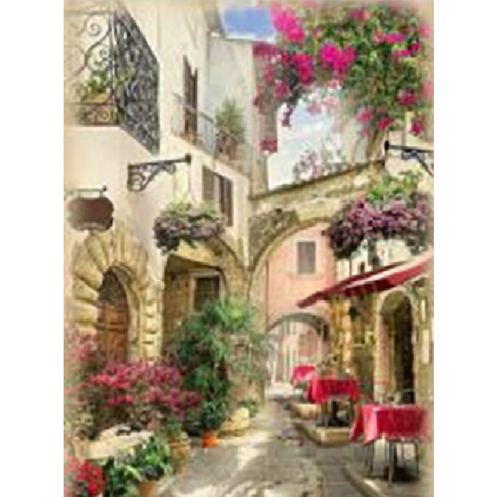 Картина по номерам Tukzar Улочка - фото 1