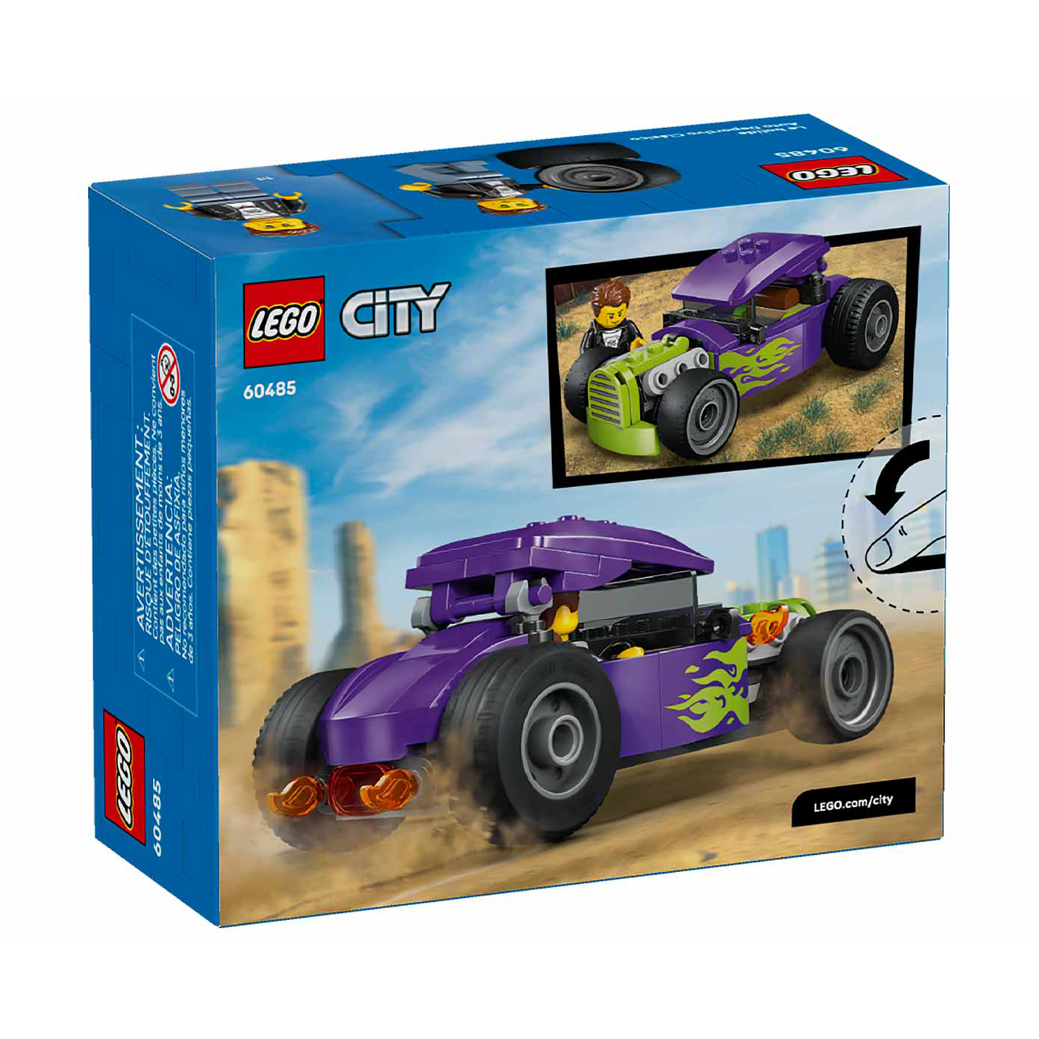 Конструктор LEGO City HOT ROD 81 дет. - фото 3