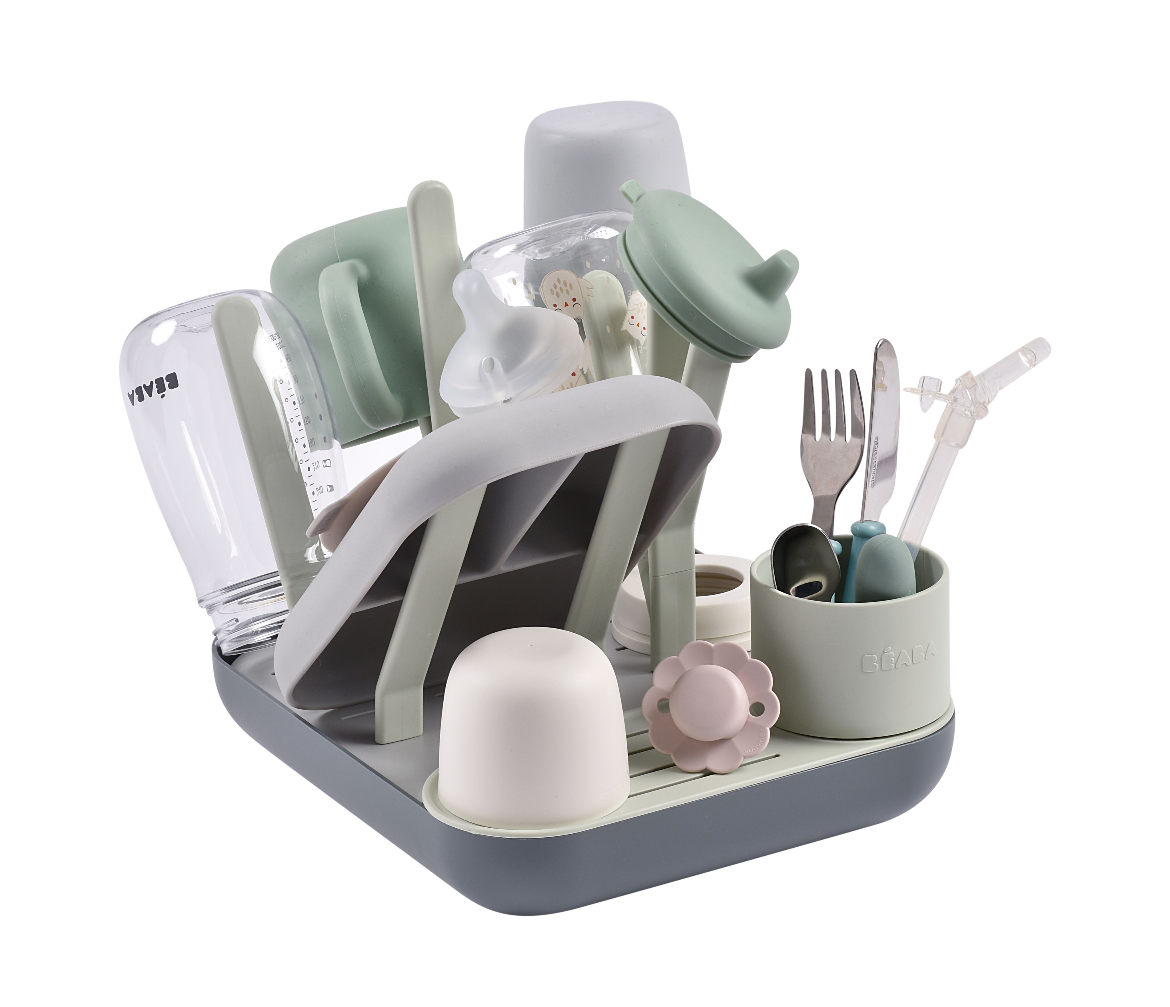 Сушилка BEABA для детских бутылочек серая - фото 10