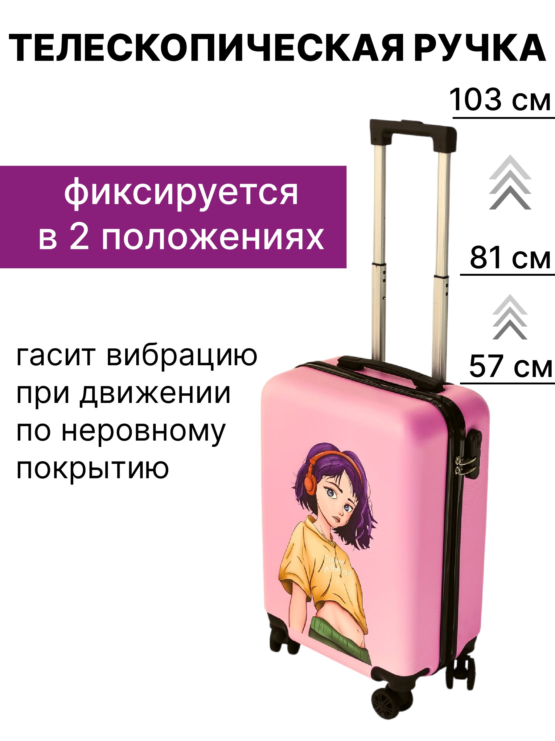 Чемодан LATS Аниме - фото 6