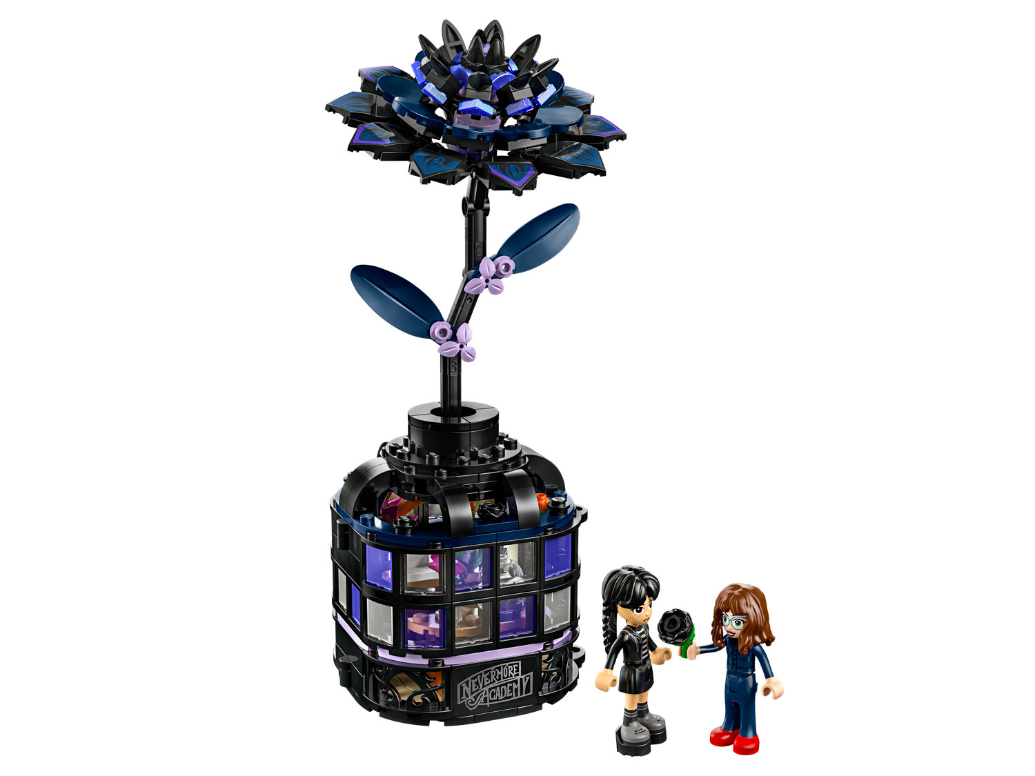 Конструктор LEGO Цветок черного георгина 358 дет. - фото 6