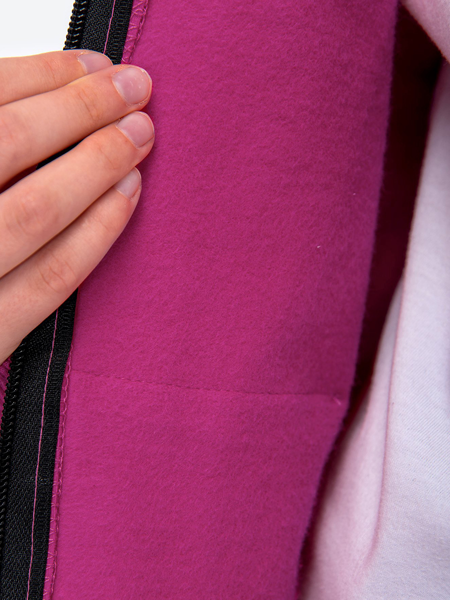 Толстовка HappyFox HF00159сливовый - фото 4