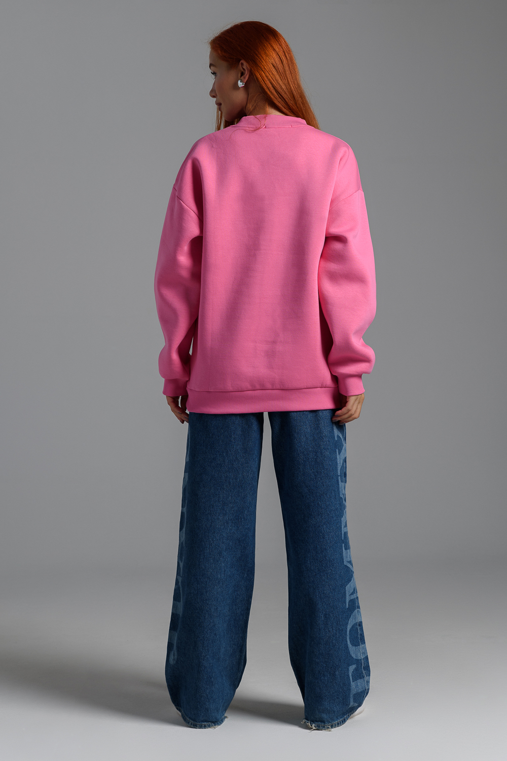 Свитшот Натали Суслова 14422 розовый - фото 2