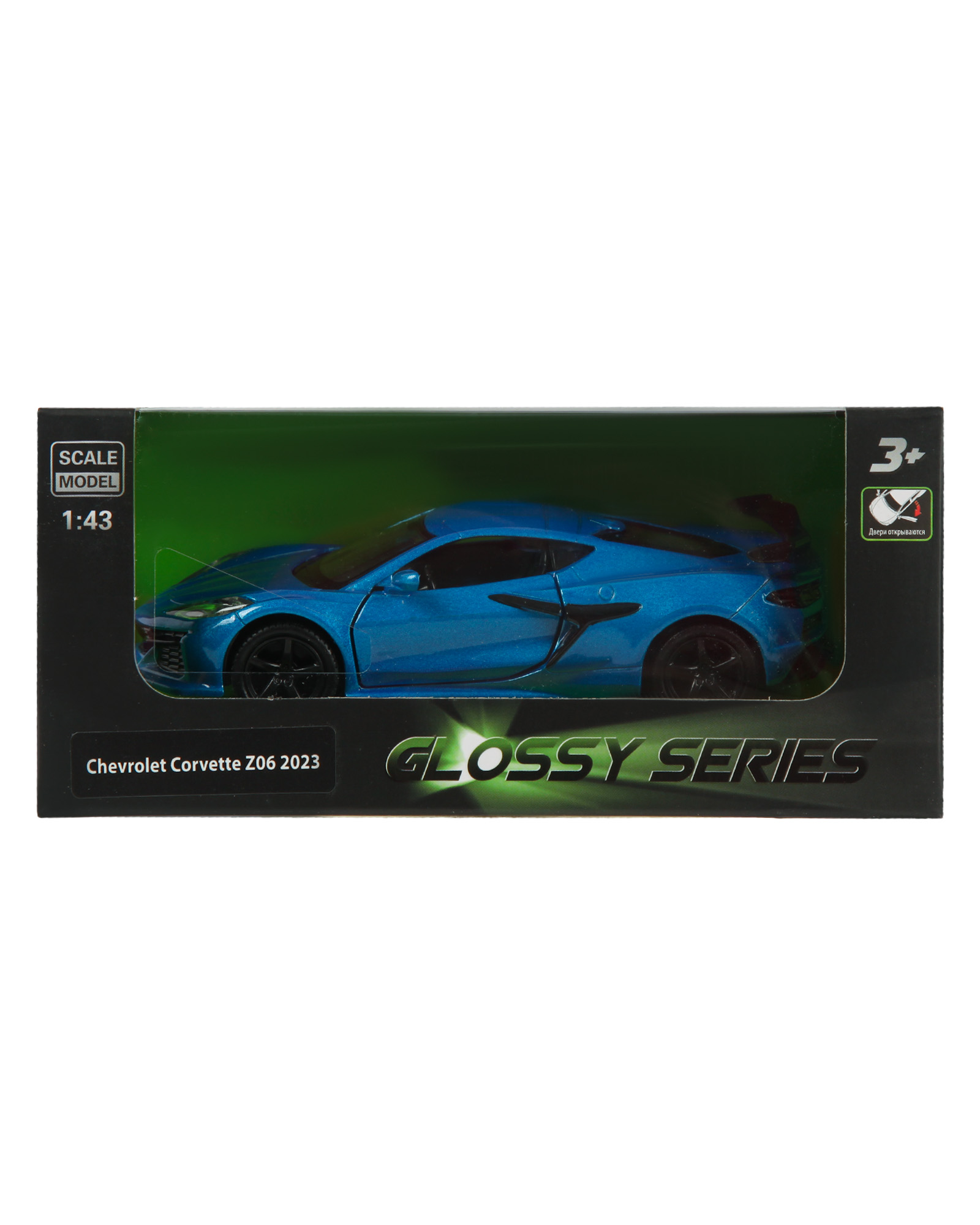 Автомобиль Mobicaro Chevrolet Corvette Z06 1:43 544077 - фото 7