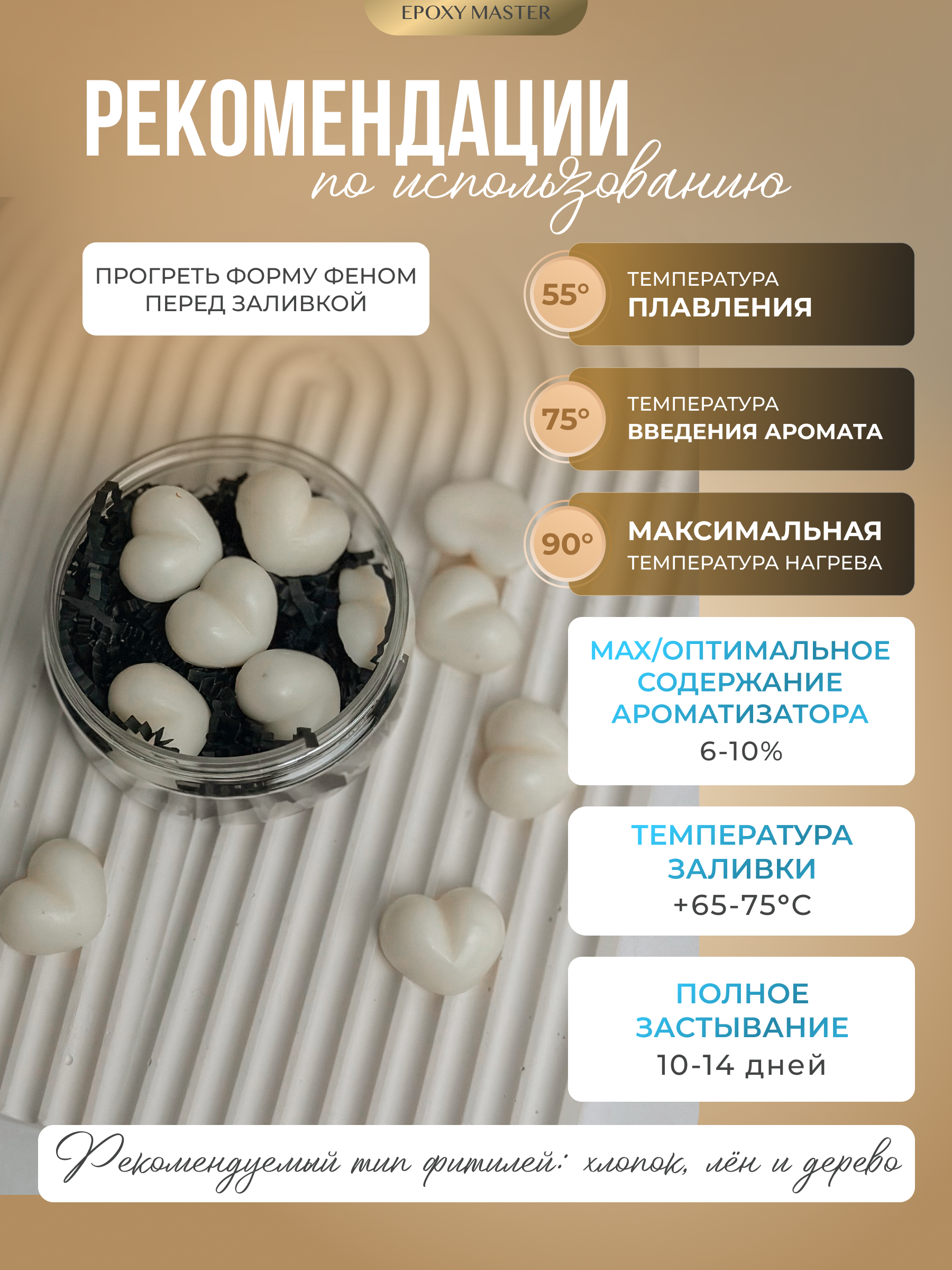 Набор EPOXYMASTER Воск соевый - фото 3