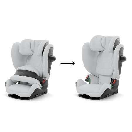 Автокресло Cybex Pallas G2 Isofix 2/3 (15-36 кг) серый