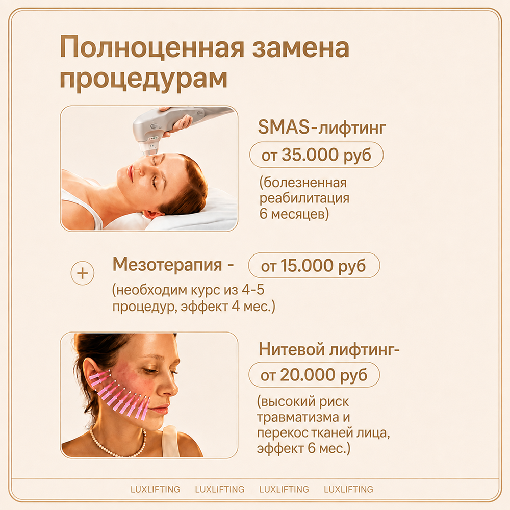 Прибор LUXLIFTING RF-лифтинг, LED, EMS, согревание - фото 12