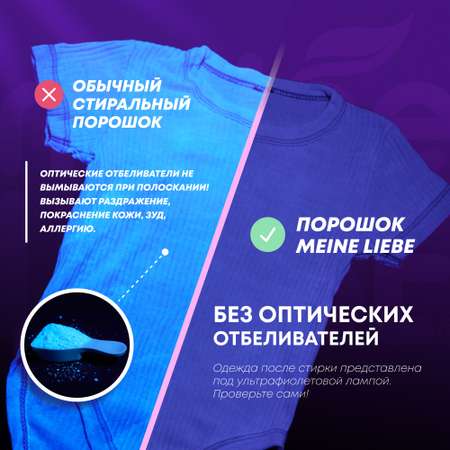 Стиральный порошок Meine Liebe для детского белья 1кг