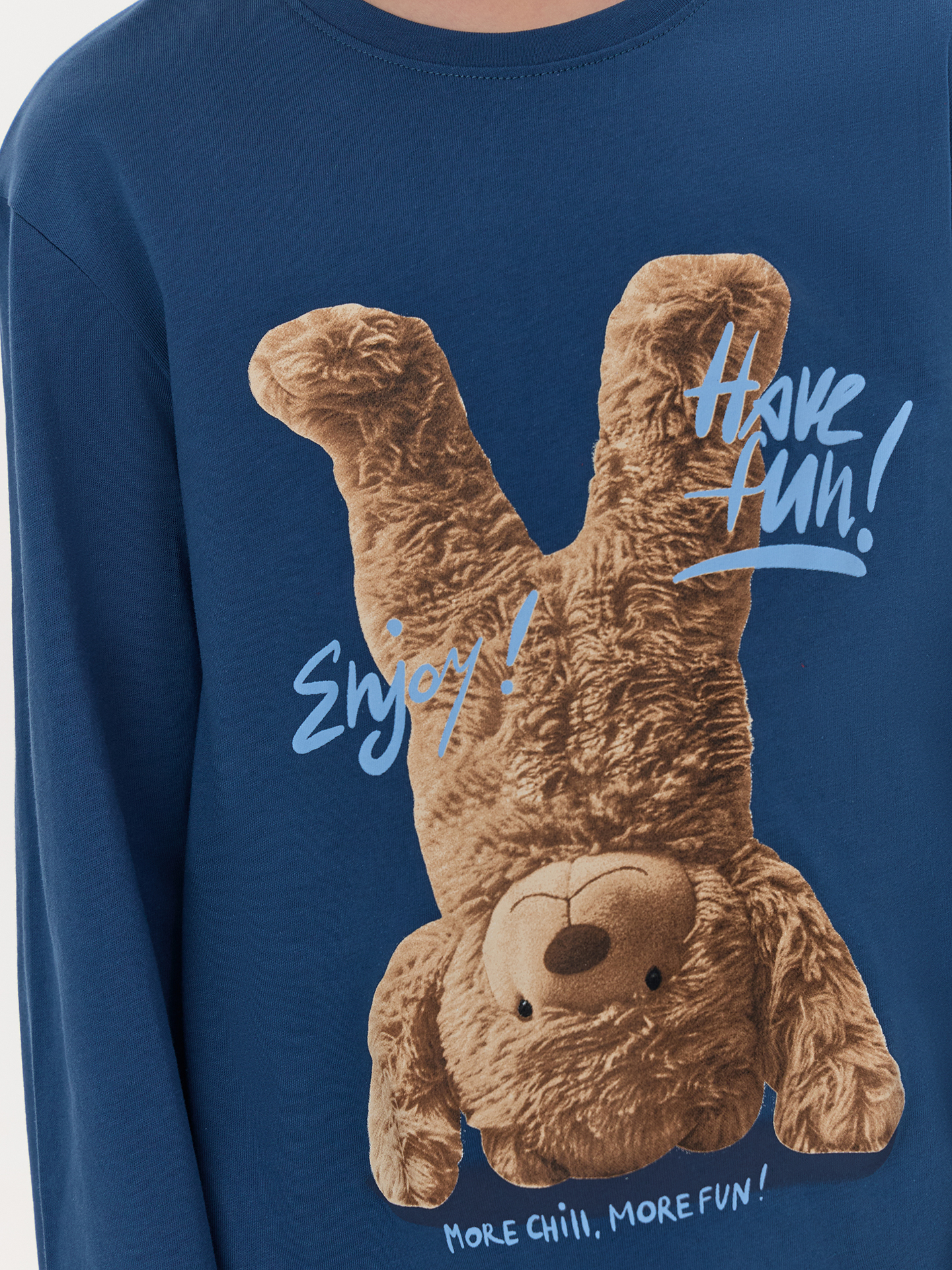 Пижама Mark Formelle (Марк Формэль) 563323/полуночно -синий +сине -голубая клетка - фото 3