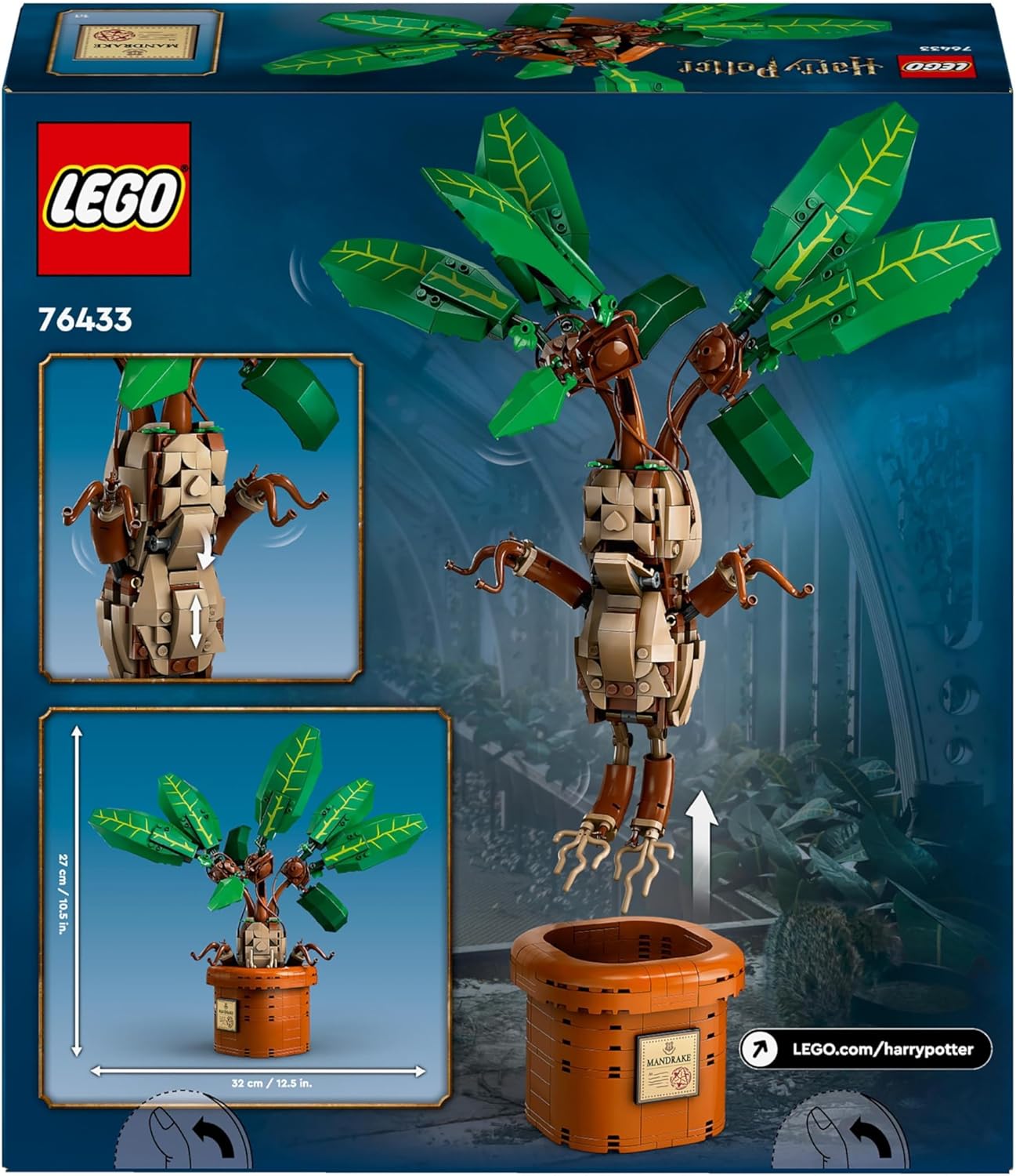 Конструктор LEGO Harry Potter Мандрагора - фото 6