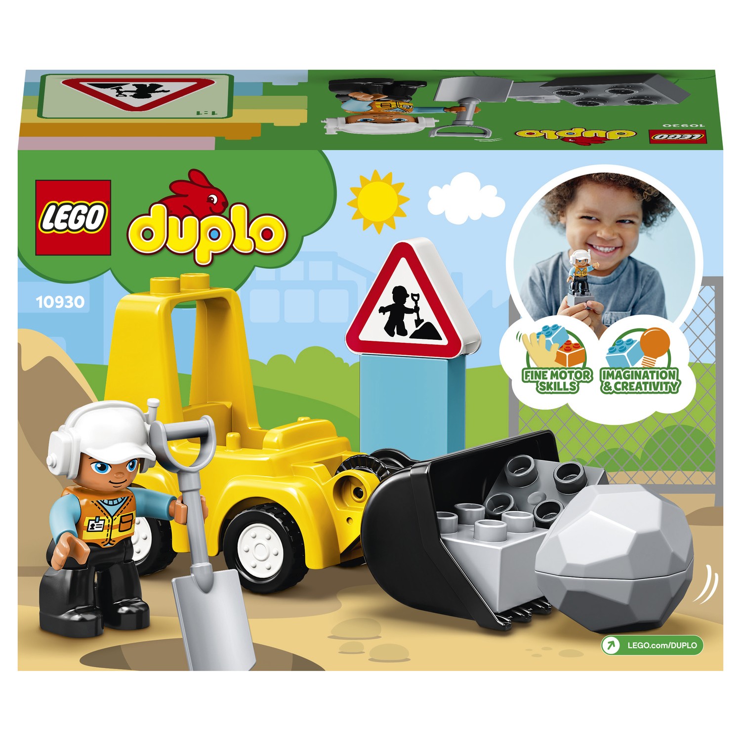 Конструктор LEGO DUPLO Бульдозер - фото 4