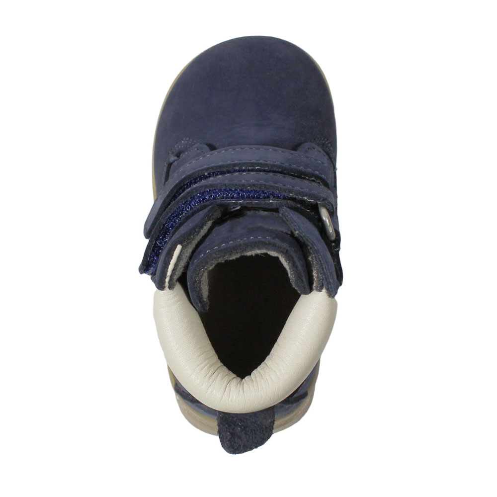 Ботинки Europen 301ЕГ-SV EUROPEN Ботинки детские,темно-синий кож/нуб - фото 3
