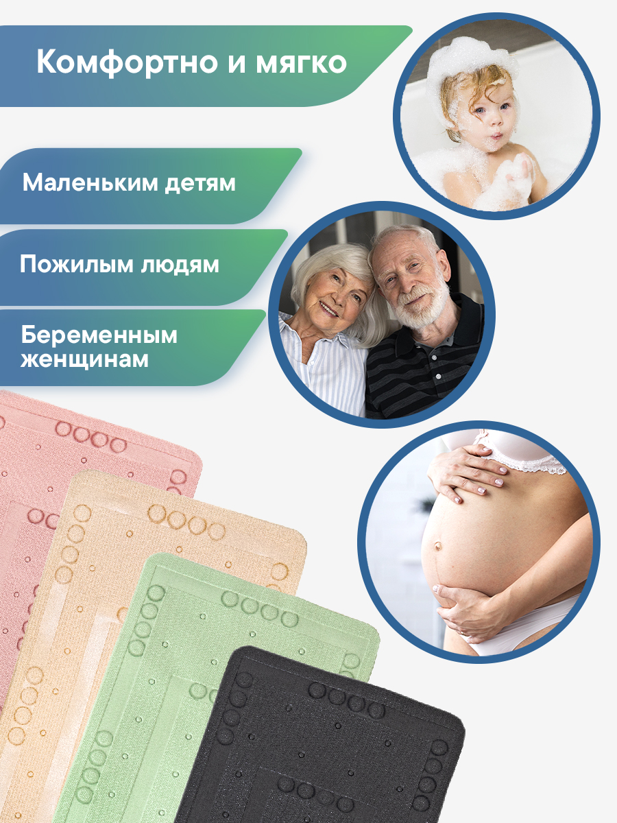 Коврик для ванной VILINA 37 x 70 см - фото 6